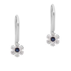 Daisy Sapphire Drop Earrings