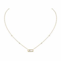 Move Uno Yellow Gold Necklace