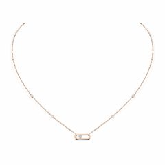 Move Uno Rose Gold Necklace